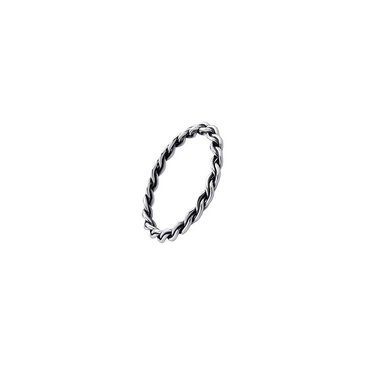 RS of Scandinavia armband in geoxideerd sterlingzilver