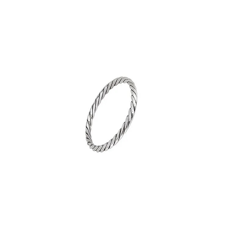 7 mm RS of Scandinavia armband in geoxideerd sterlingzilver