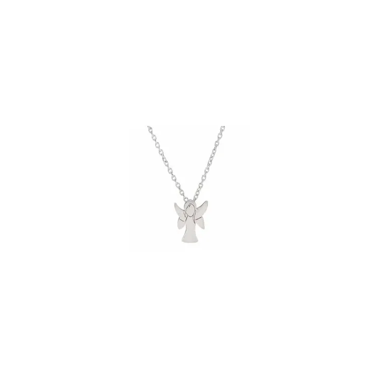 NORDAHL ANDERSEN Guardian engel hanger met ketting in zilver