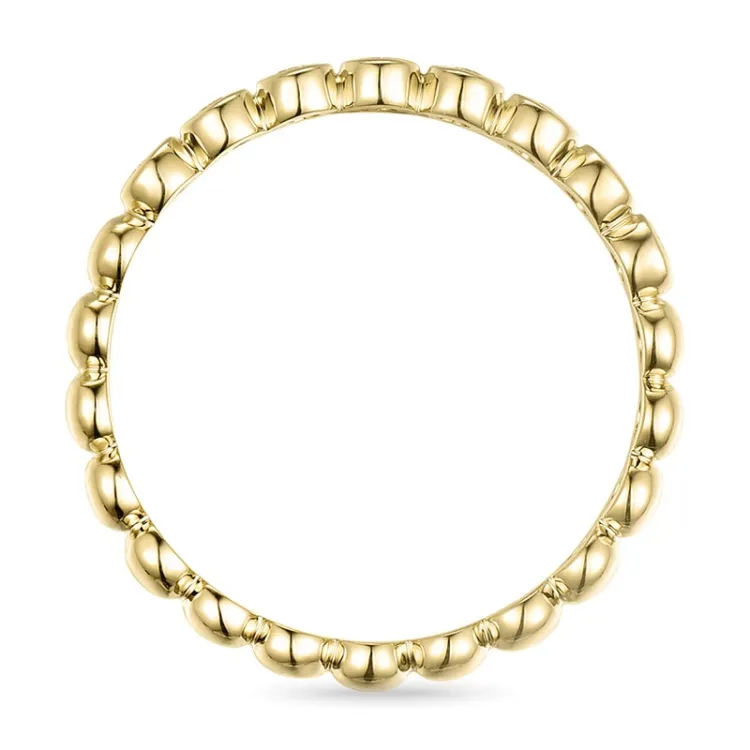 diamant ring in 14 karaat goud 0,08 ct