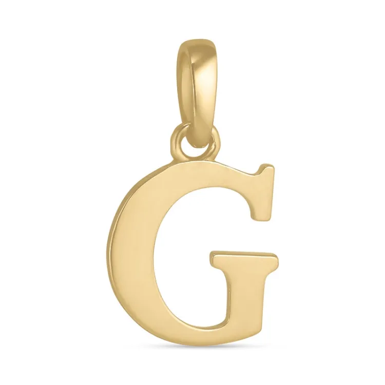 letter g hanger in 9 karaat goud - My Letter