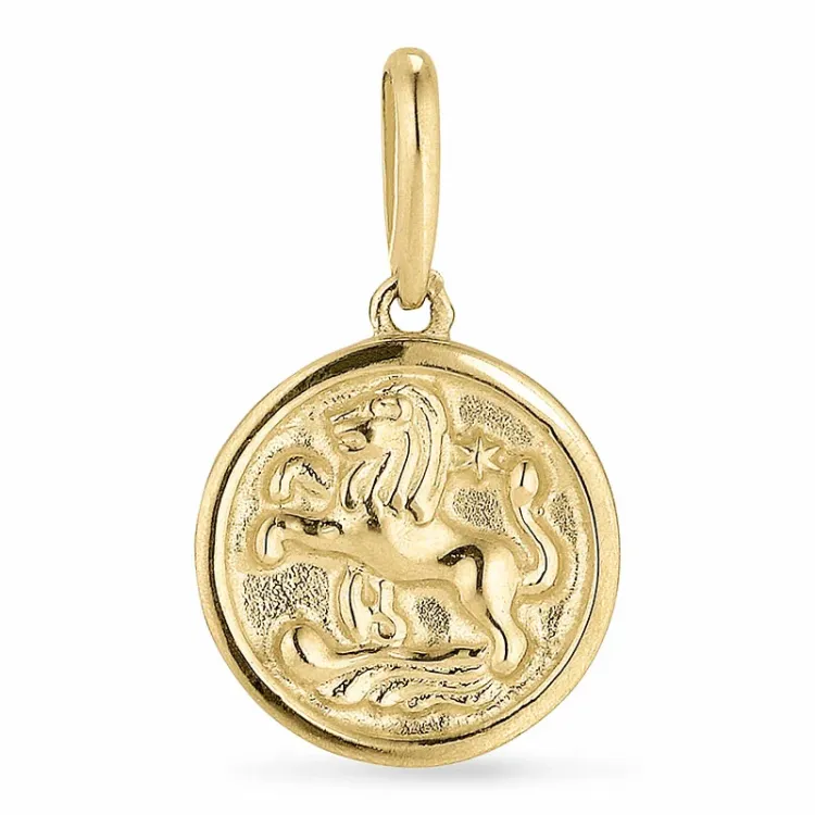 sterrenbeeld leeuw hanger in 9 karaat goud - Gold Collection