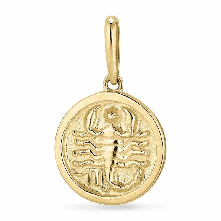 sterrenbeeld schorpioen hanger in 9 karaat goud - Gold Collection
