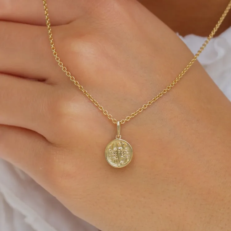 sterrenbeeld schorpioen hanger in 9 karaat goud - Gold Collection