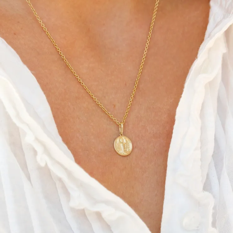sterrenbeeld schorpioen hanger in 9 karaat goud - Gold Collection