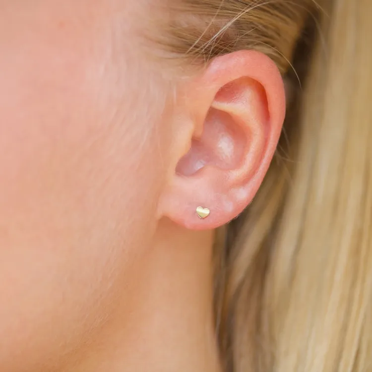 hart helix piercing in 9 karaat goud - Gold Collection