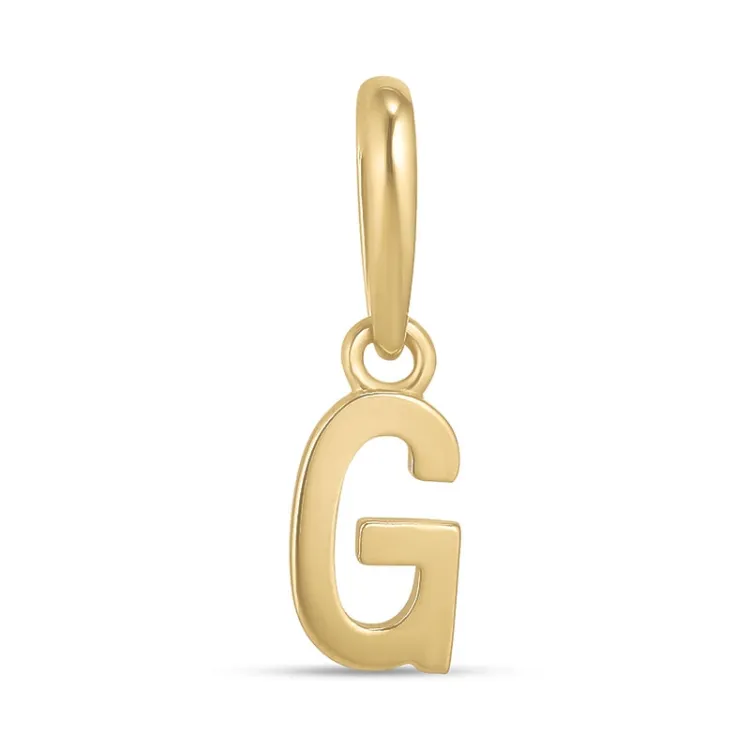 letter g hanger in 9 karaat goud - My Letter