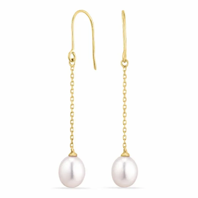 oorbellen in 14 karaat goud met  - Gold Collection
