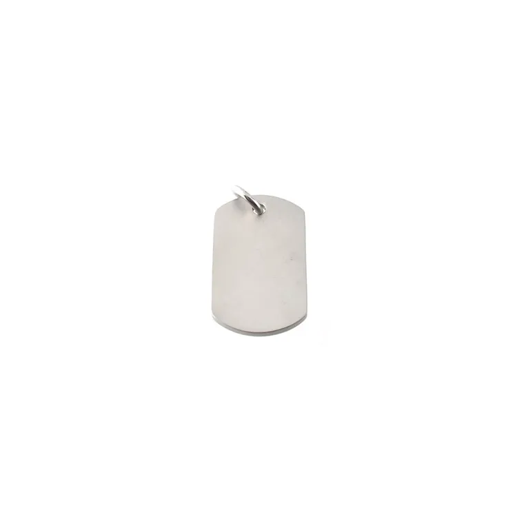 Hard Steel dogtag in staal