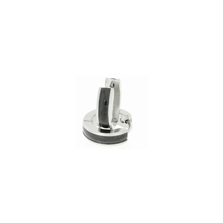 Hard Steel creool in staal met zwart staal