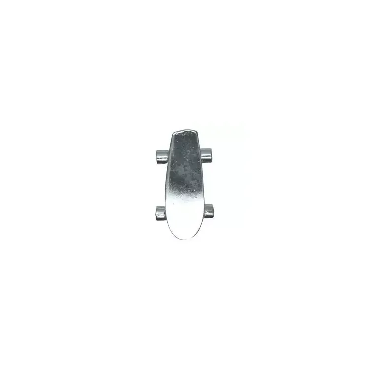 Skateboard hanger in zilver
