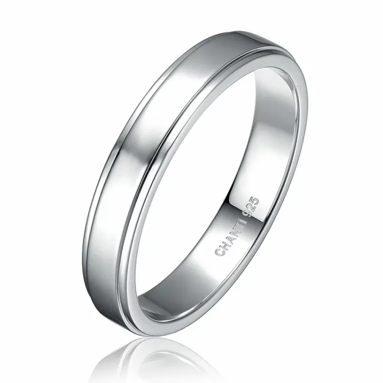 Herenring in zilver
