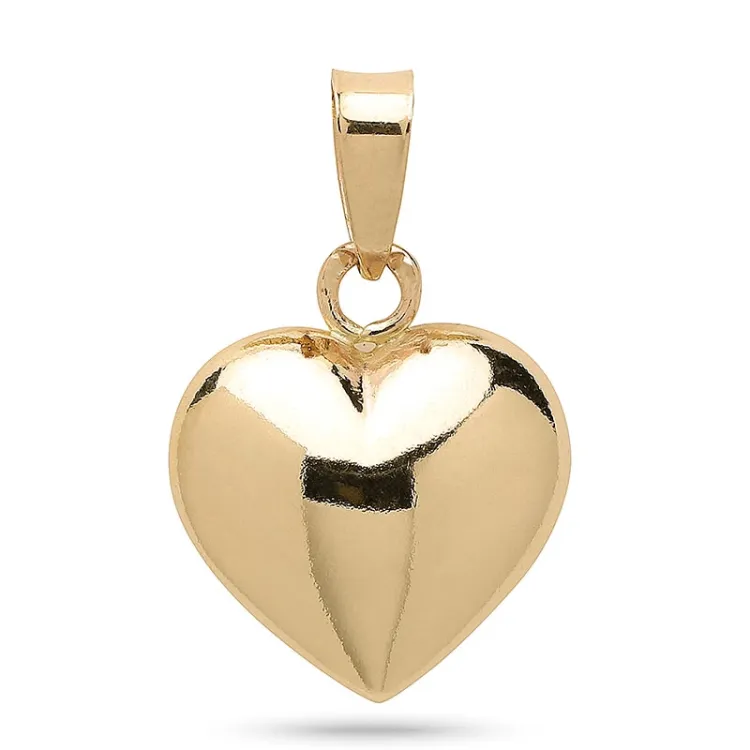 10 x 11 mm hart hanger in 8 karaat goud - Amoré