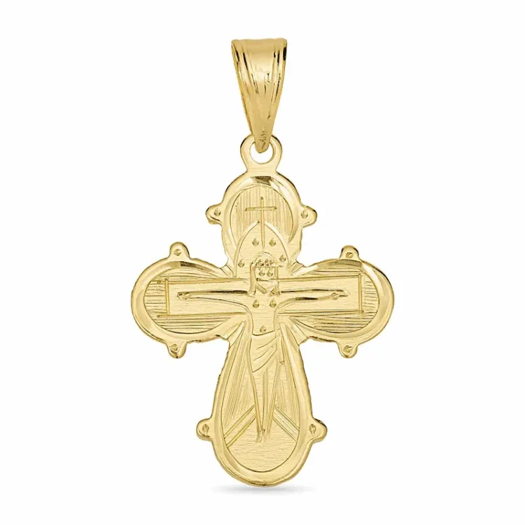 17 x 23 mm dagmarkruis in 8 karaat goud - Amoré