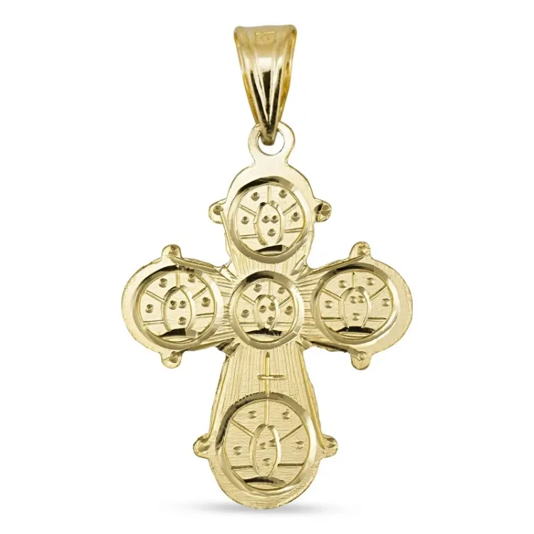 17 x 23 mm dagmarkruis in 8 karaat goud - Amoré