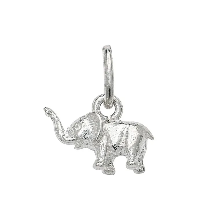 klein olifant hanger in zilver - Little Ones