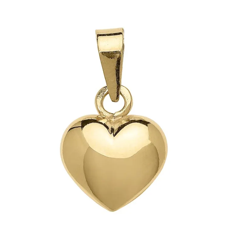 9 x 11 mm hart hanger in 8 karaat goud - Amoré