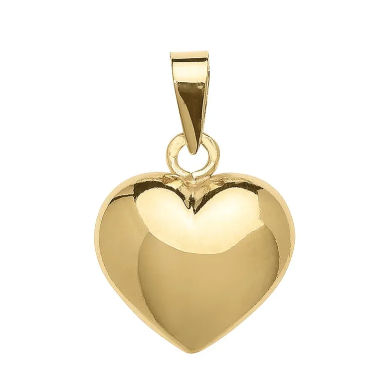 12 x 13 mm hart hanger in 8 karaat goud - Amoré