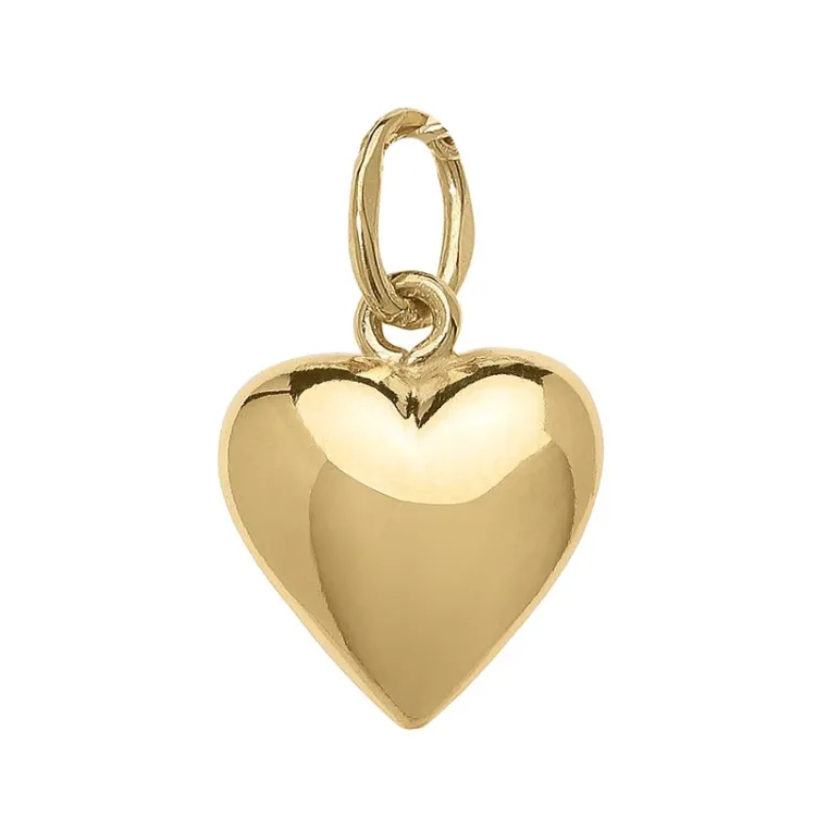 9 x 10 mm hart hanger in 8 karaat goud - Amoré