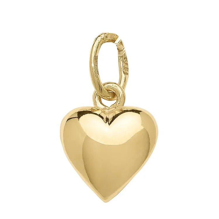 7 x 8 mm hart hanger in 8 karaat goud - Amoré