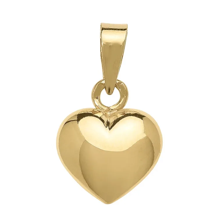 9 x 11 mm hart hanger in 8 karaat goud - Amoré