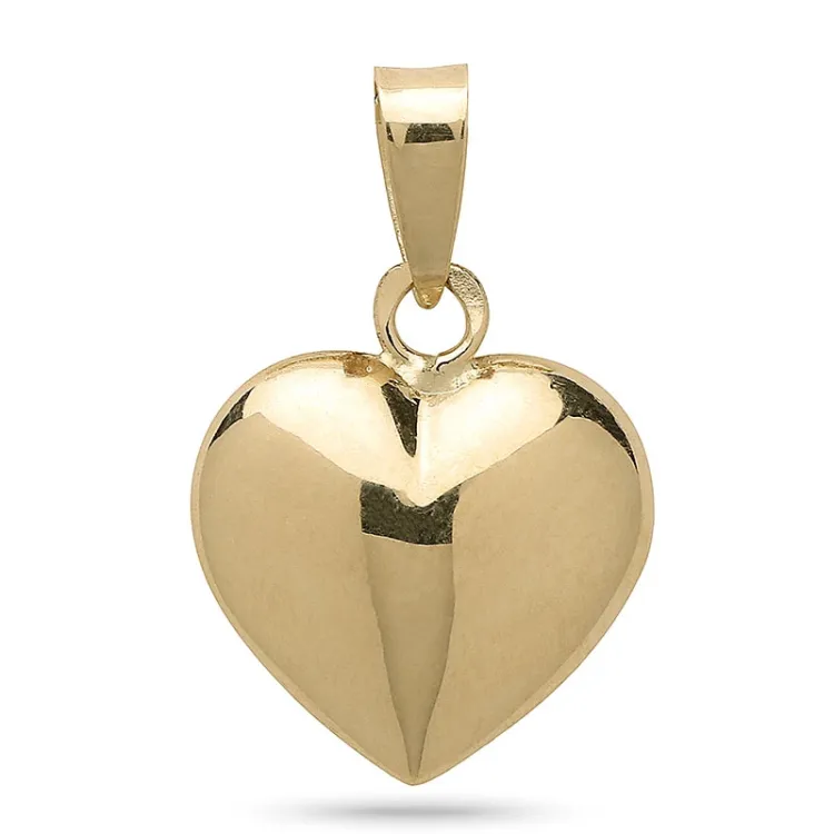 12 x 13 mm hart hanger in 8 karaat goud - Amoré