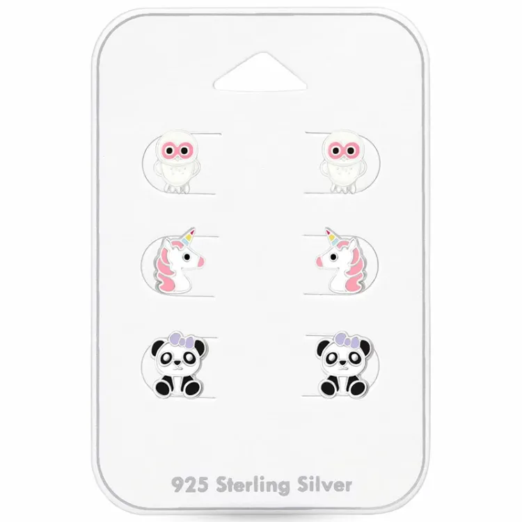 kostbare oorbellen in zilver - Little Ones