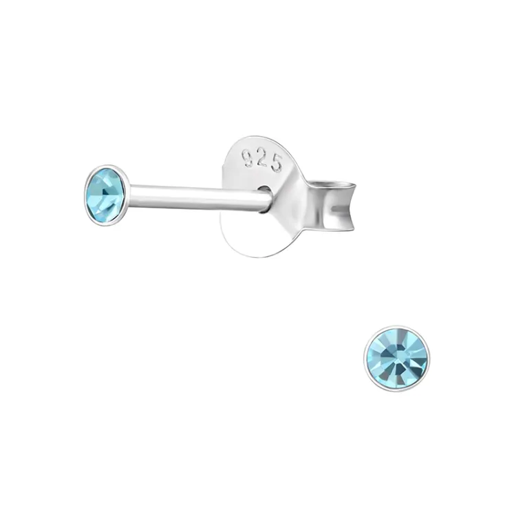 klein oorbellen in zilver - Little Ones