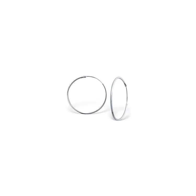 30 mm creool in zilver