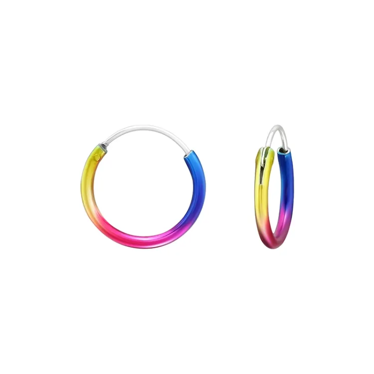 12 mm creool in zilver - Little Ones