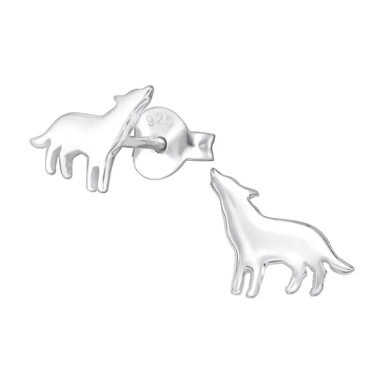 honden kinder oorbellen in zilver - Little Ones