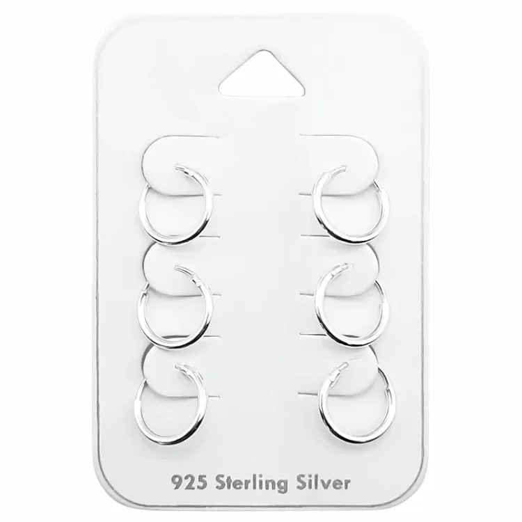 10 mm creool in zilver
