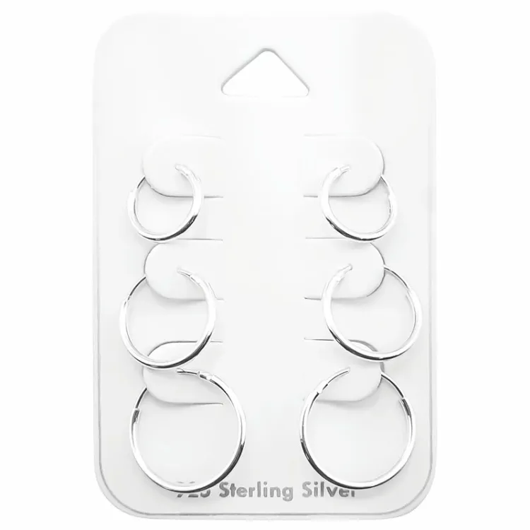 10 x 12 x 14 mm creool in zilver