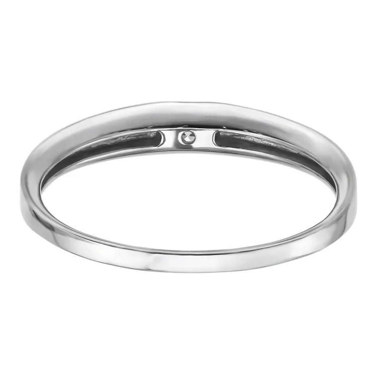 lab grown diamant solitaire ring in gerodineerd zilver