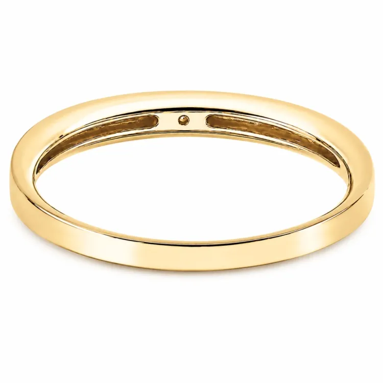 lab grown diamant mémoire ring in verguld sterlingzilver