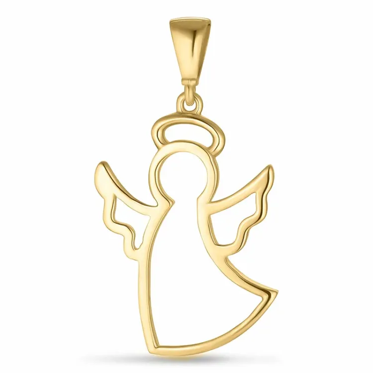 engel hanger in 9 karaat goud - Gold Collection