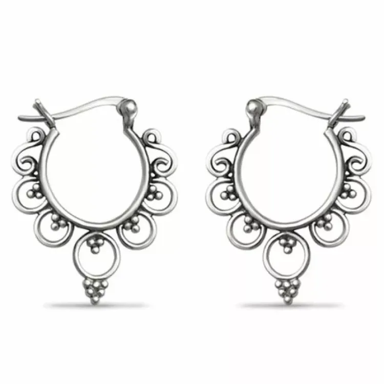 oorbellen in zilver