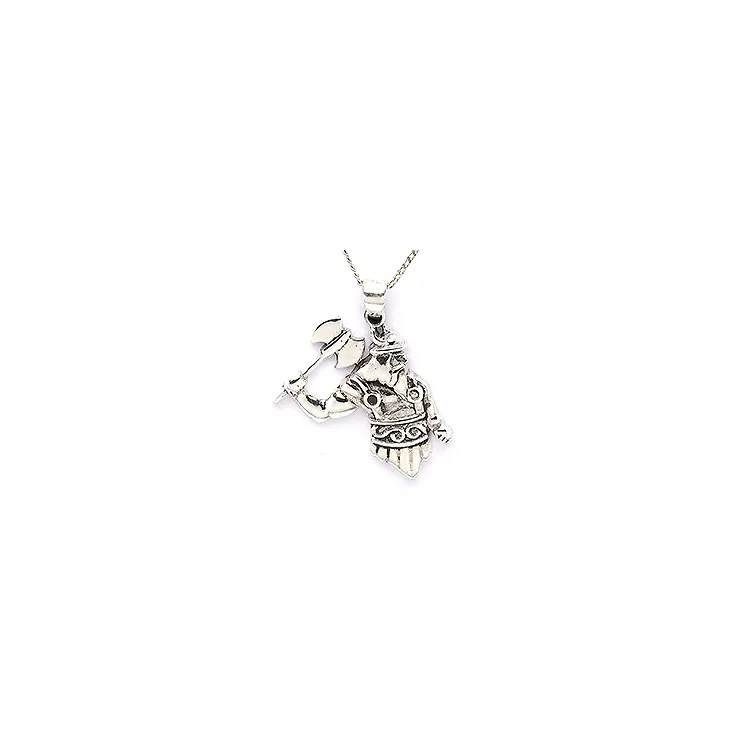 viking hanger in geoxideerd sterlingzilver