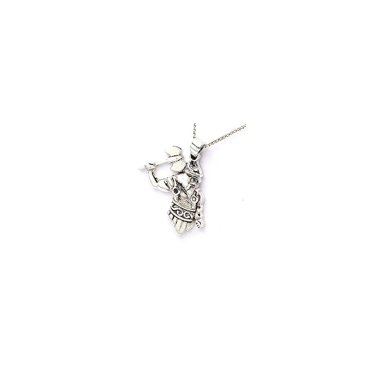 viking hanger in geoxideerd sterlingzilver