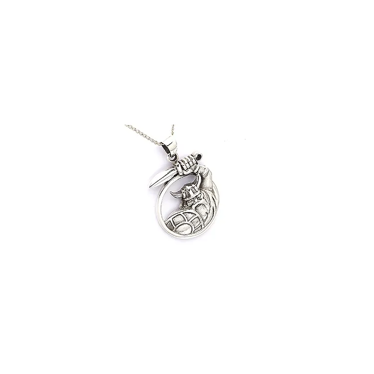 viking hanger in geoxideerd sterlingzilver