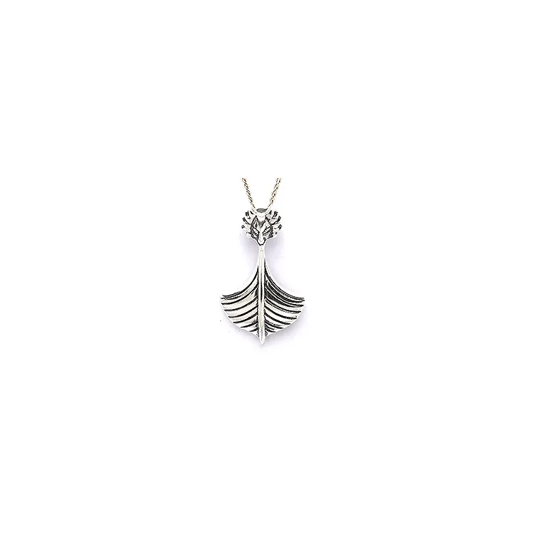 viking hanger in geoxideerd sterlingzilver