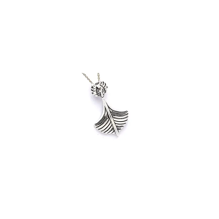viking hanger in geoxideerd sterlingzilver