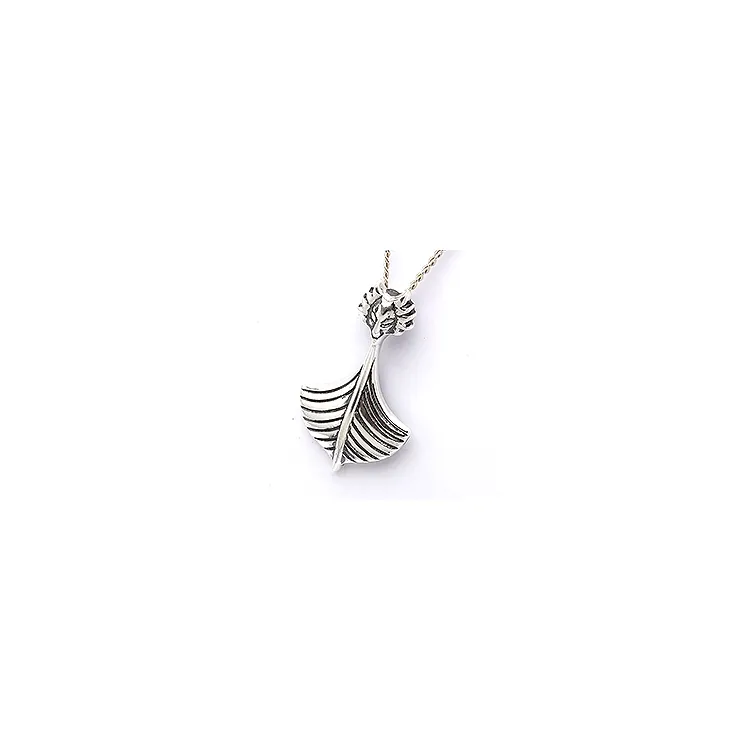 viking hanger in geoxideerd sterlingzilver