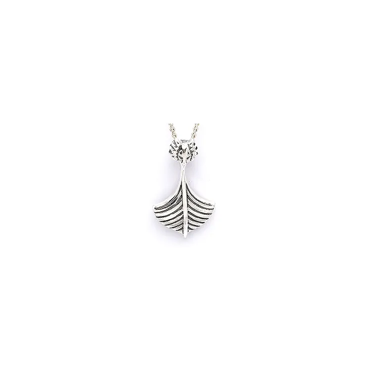 Elegant viking hanger in geoxideerd sterlingzilver