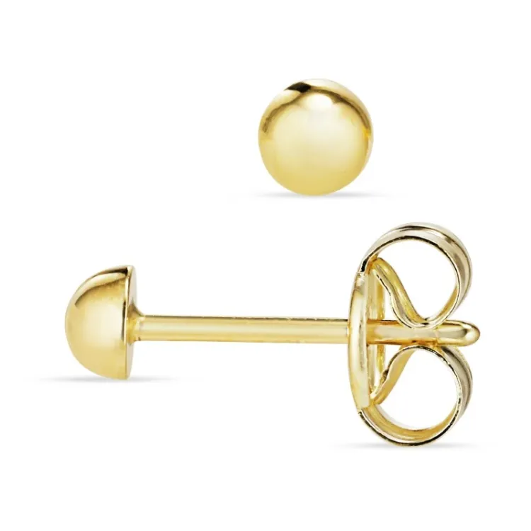 3 mm oorsteker in 9 karaat goud - Gold Collection