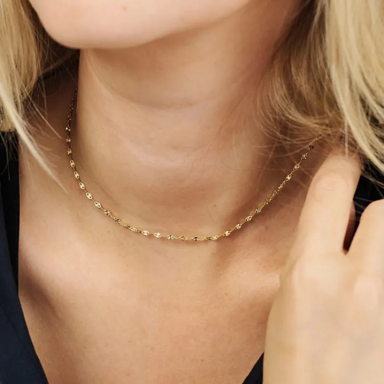Studio Z Aurelia ketting in verguld sterlingzilver