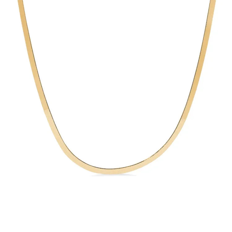 Studio Z Cobra ketting in verguld sterlingzilver
