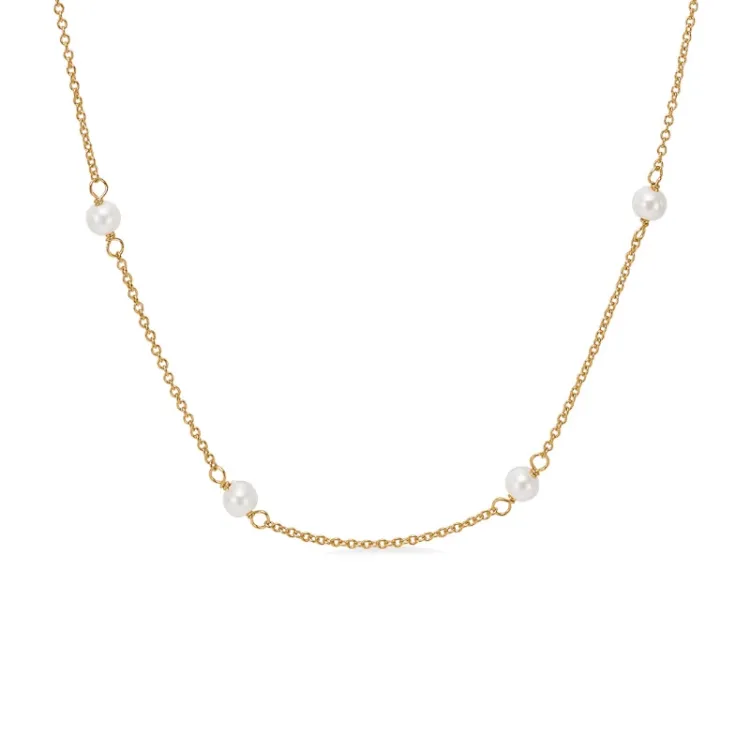 Studio Z Shore ketting in verguld sterlingzilver