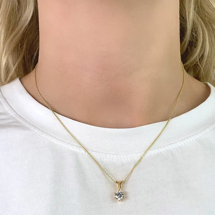 rond hanger in 9 karaat goud - Gold Collection