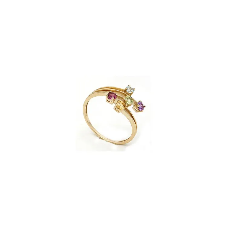 goud ring in 8 karaat goud